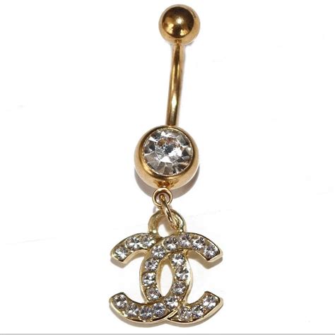 chanel belly button rings amazon|12 mm belly button ring.